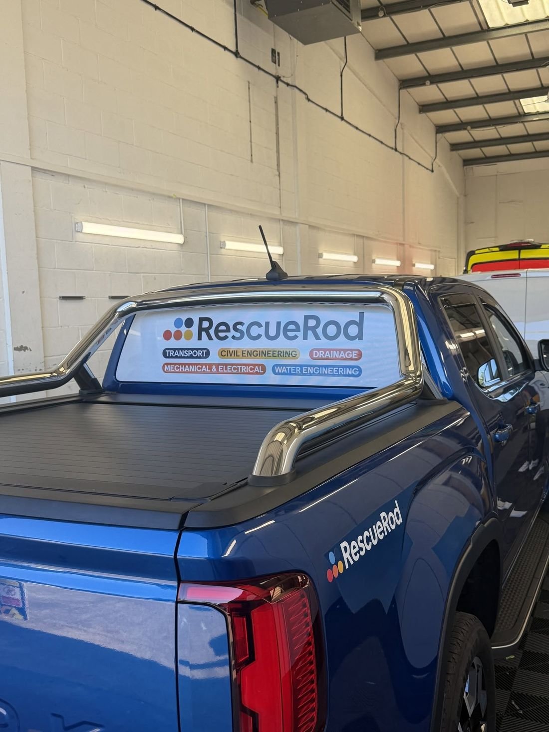 Branded truck